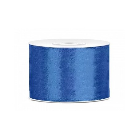 Ruban Satin Bleu royal 5cm - 25m