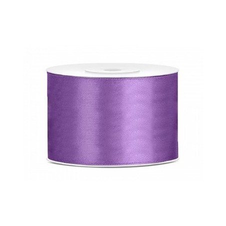 Ruban Satin Lavande 5cm - 25m