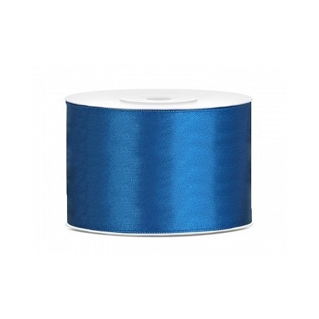 Ruban Satin Bleu  5cm - 25m
