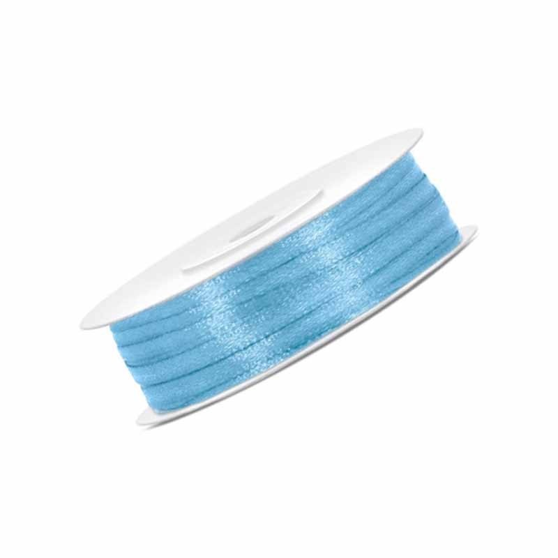 Ruban Satin Bleu Ciel 3mm - 50m