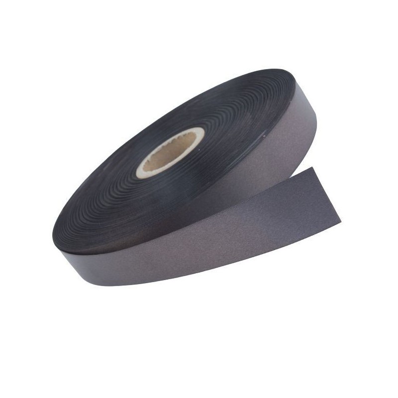 Ruban Satin Gris Uni 6mm x 25 m