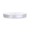 Bobine de ruban satin blanc décoration mariage