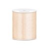 Ruban satin crème 10 cm x 25 m
