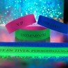 10 Bracelets papier autocollant 25cm