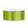 ruban satin vert pomme 25m x 25mm