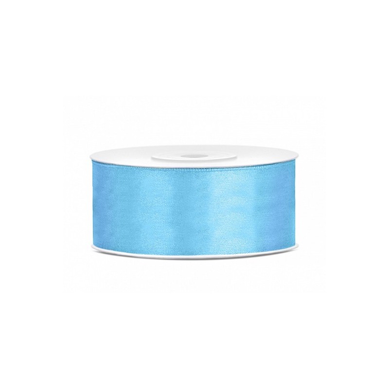 ruban bleu ciel 25m x 25mm