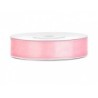 Ruban Satin rose clair 12mm - 25m