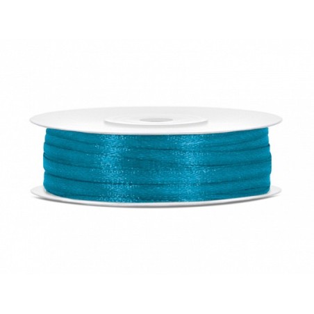 Ruban Satin Turquoise 3mm - 50m